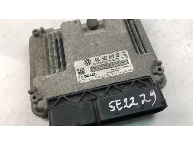 Блок управления двигателя 03L906018DB Skoda Yeti (5L)