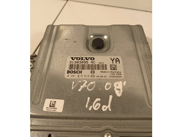 Блок управления двигателя 31303095AC, 1039S30929   Volvo V70