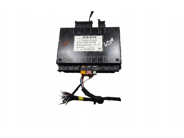 Модуль управления сидением    Mercedes-Benz CLK A209 C209