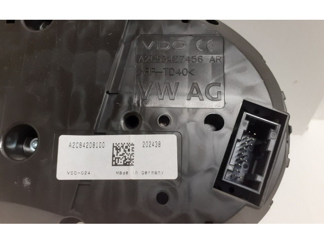 Панель приборов 8V0920870H, A2C84208100 Audi A3 S3 8V