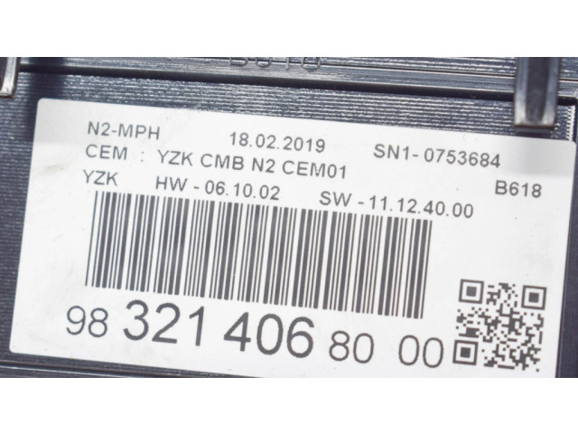 Přístrojová deska Citroen C3 2019 9832140680