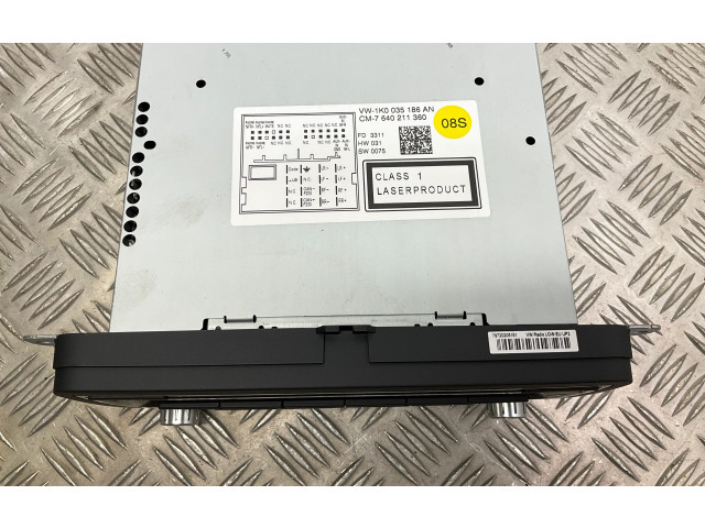 Радио/ проигрыватель CD/DVD / навигация 1K0035186AN Volkswagen Jetta VI CAYC