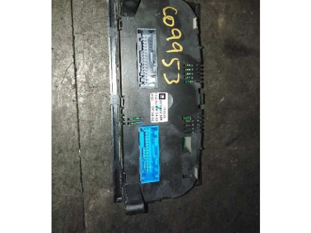 Блок управления климат-контролем 013132388 Opel Meriva A
