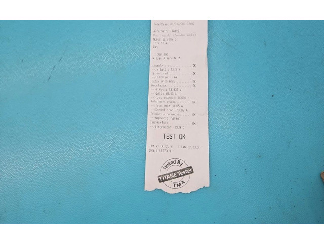 Генератор 231000M010, IMPRK1388193 Nissan Almera