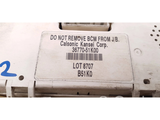 Pojistková skříňka B51K0, 3677051K00 Suzuki Splash 2008