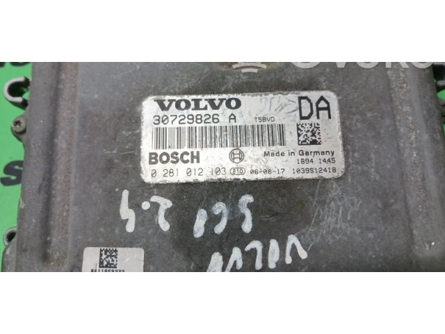 Řídící jednotka 0281012103, 30729826A.   Volvo XC90 2003