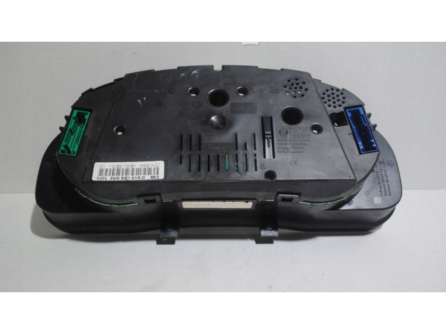 Панель приборов 3U0920810C Skoda Superb B5 (3U)