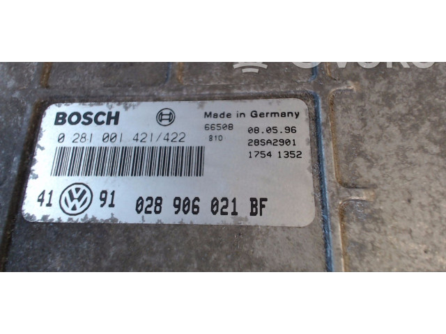Řídící jednotka 0281001421 Volkswagen Vento 1996