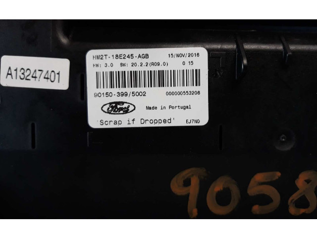 Блок управления климат-контролем HM2T18E245AGB Ford S-MAX