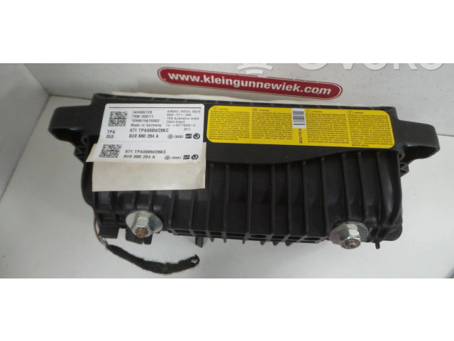 Подушка безопасности пассажира 8U0880204A, 8U0880204D Audi Q3 8U