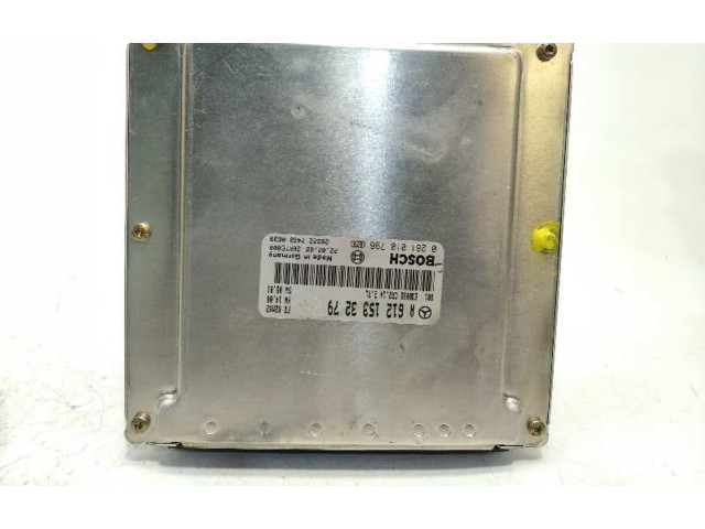 Řídící jednotka A6121533279, 0281010796 Mercedes-Benz ML W163 2002
