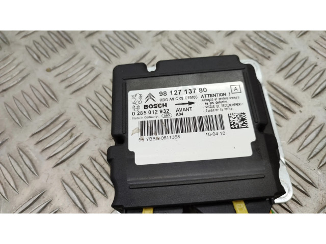 Блок подушек безопасности 9812713780, 0285012932   Peugeot 2008 I