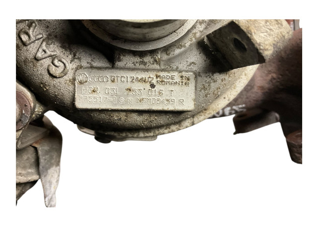 Турбина Volkswagen Golf VI 03L253016T для двигателя Cay