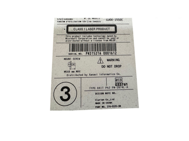   Pojistková skříňka 28185JG43A, PN3152TA   Nissan X-Trail T31 2008