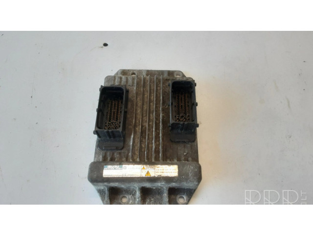 Блок управления двигателя 1125000164, 8973509486   Opel Meriva A