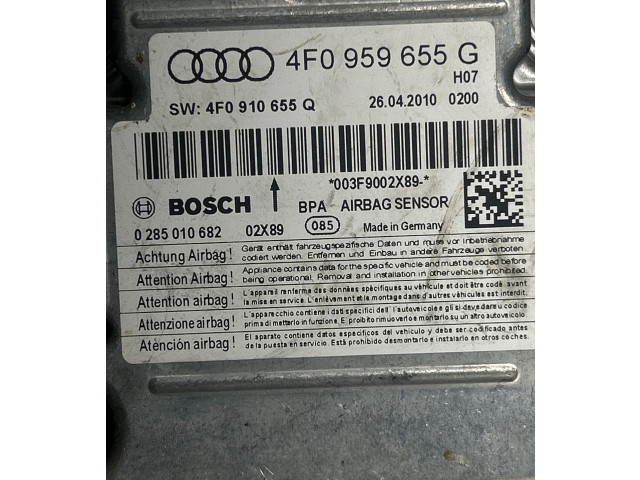 Блок подушек безопасности 4F0959655G, 4F0910655Q   Audi A6 S6 C6 4F