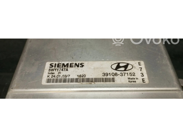 Блок управления двигателя 3910837152, 5WY1747A   Hyundai Sonata