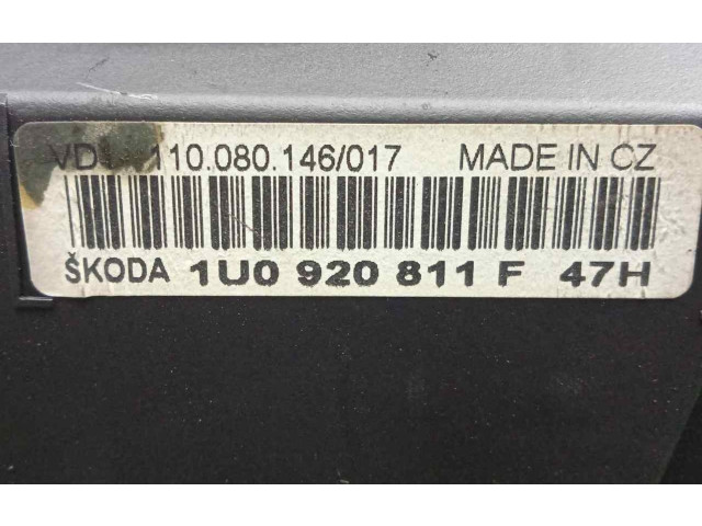 Панель приборов 2.CONECTORES, VDO Skoda Octavia Mk1 (1U)