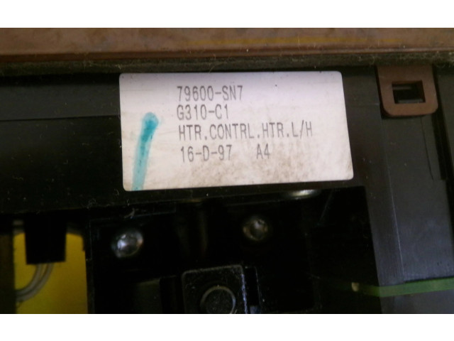 Блок управления климат-контролем 79600-SN7   Honda Accord