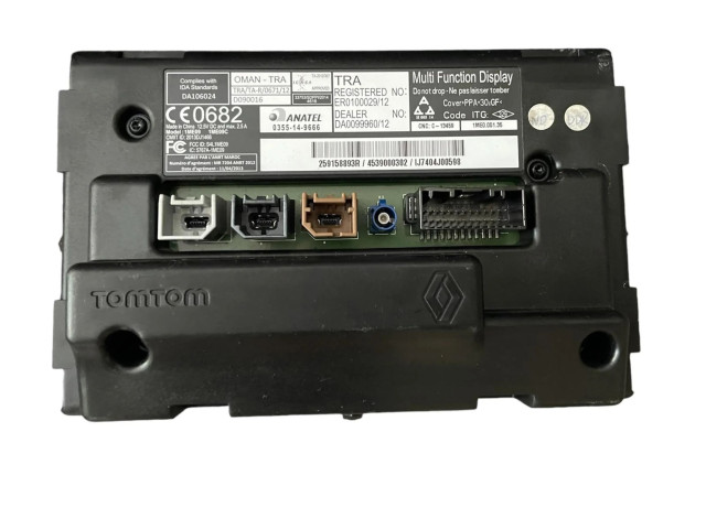 Дисплей 259158893R, DA0099960 Smart ForFour II W453