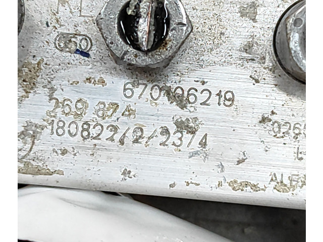Блок АБС 670106219, 0265956481 Maserati Ghibli 2013 - года