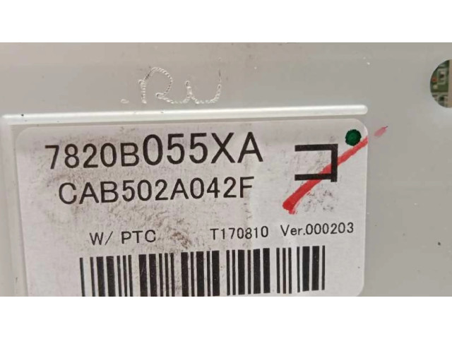 Блок управления климат-контролем 7820B055XA Mitsubishi Outlander