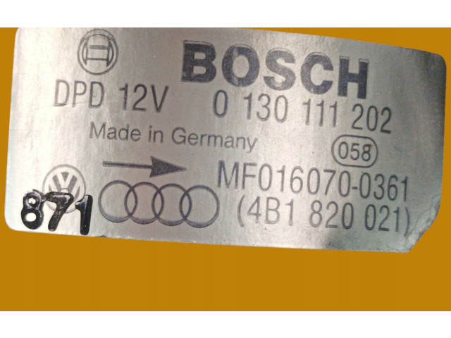 Вентилятор печки    0130111202, 4B1820021   Audi A6 S6 C5 4B