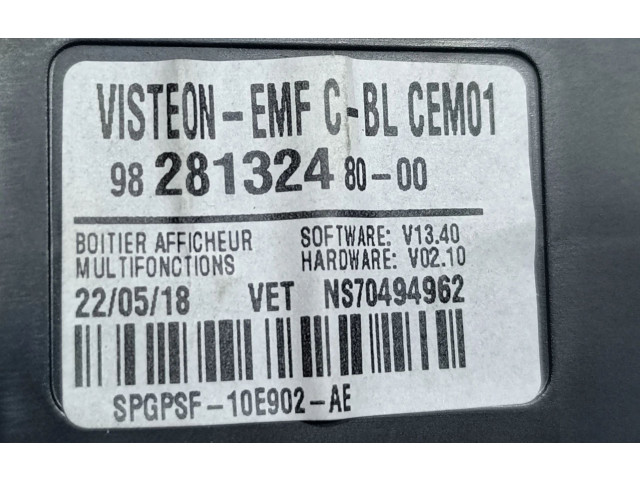 Блок комфорта 9828132480 Citroen Jumpy