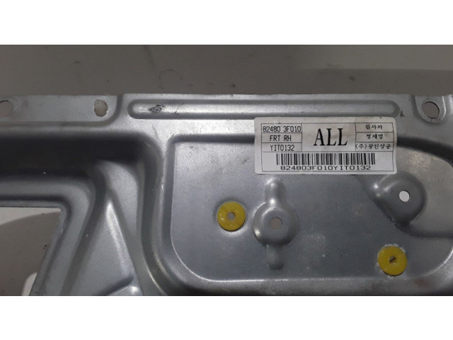 Передний електрический механизм для подъема окна без двигателя