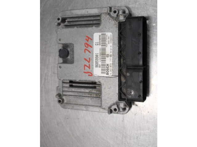Блок управления впрыском 0281014745, 96859901 Chevrolet Epica