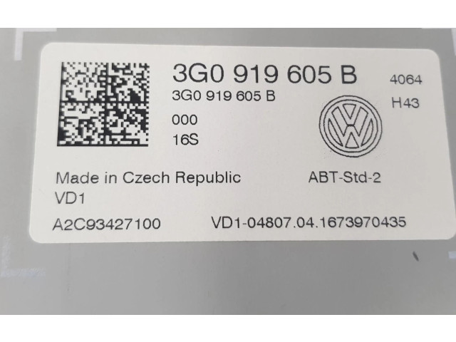 Дисплей 3G0919605B, 3G0919605B Volkswagen Golf VII