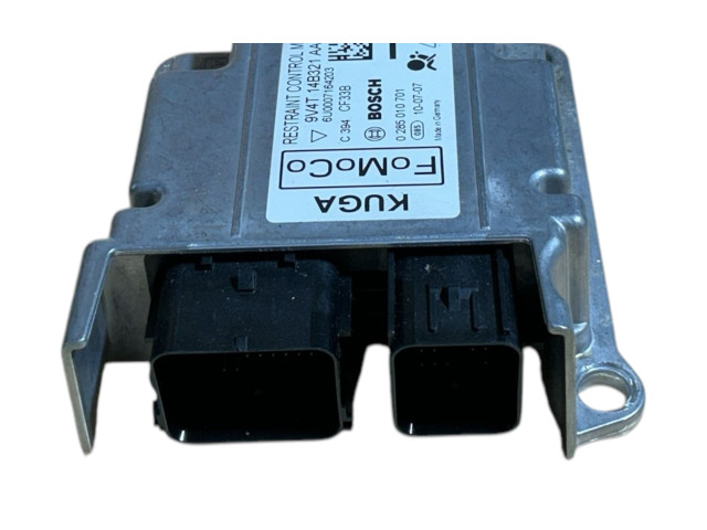 Блок подушек безопасности 0285010701, 9V4T14B321AA   Ford Kuga I