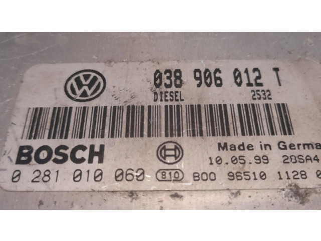 Řídící jednotka 038906012T, 0281010060 Audi A3 S3 8L 2001
