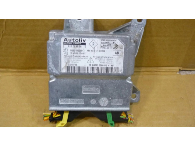 Блок управления надувных подушек