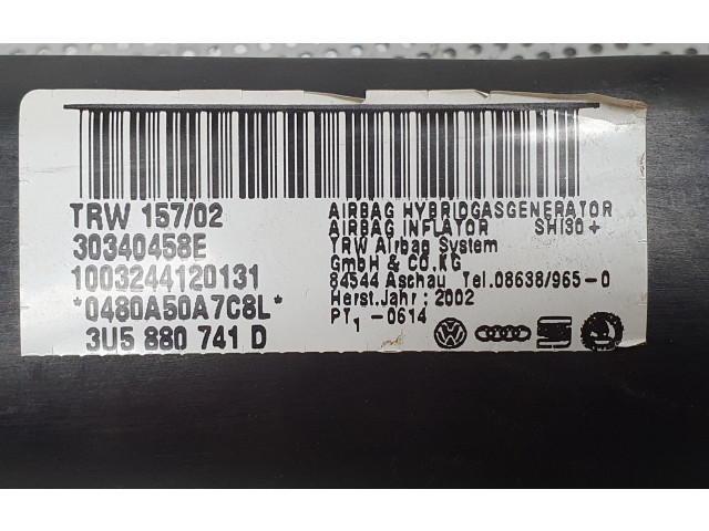 Боковая подушка безопасности 3U5880741D   Skoda Superb B5 (3U)