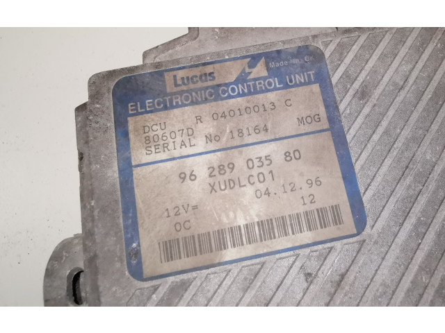 Блок управления двигателя 9628903580 Fiat Ulysse