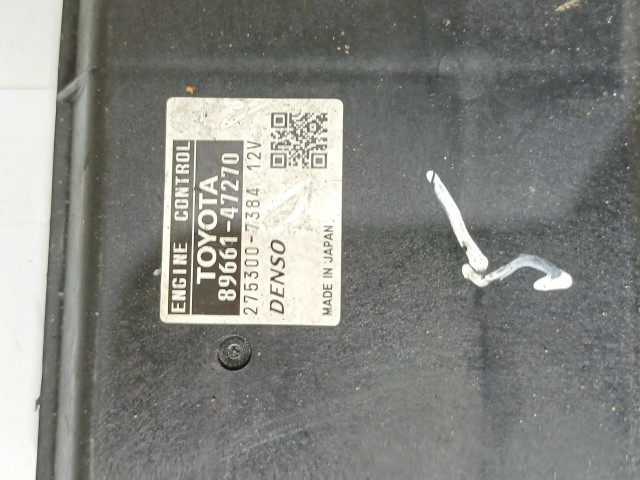 Řídící jednotka 8966147270, 2753007384 Toyota Prius (XW30) 2011