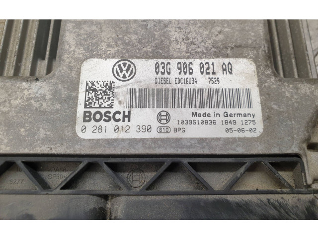 Řídící jednotka 03G906021AQ Volkswagen Caddy 2008