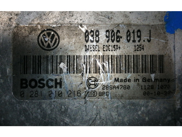 Řídící jednotka 038906019J, 28SA4780 Seat Alhambra (Mk1) 2005