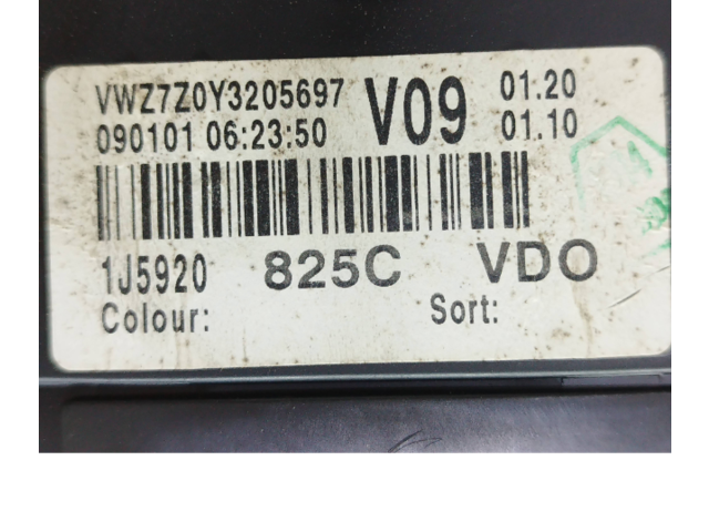 Панель приборов 1J5920825C Volkswagen Bora