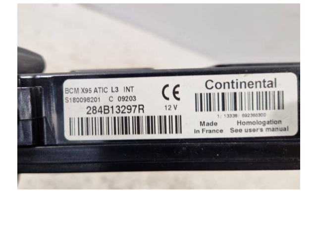 Блок комфорта 284B13297R, S180098201C Renault Scenic III - Grand scenic III