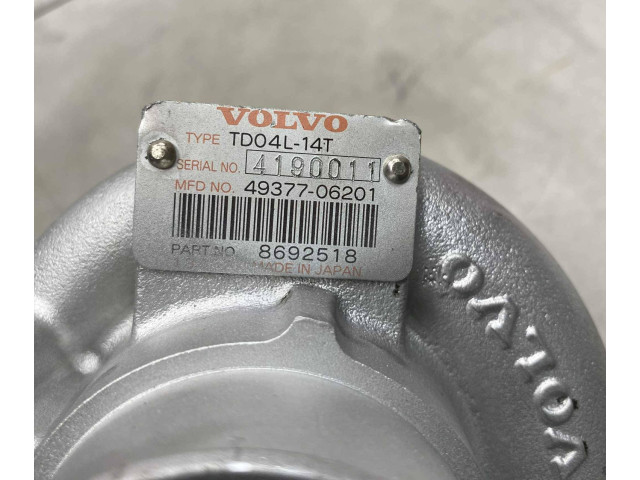  Турбина Volvo XC90  8692518, TD04L14T         