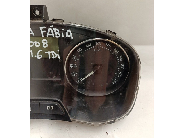 Панель приборов 5J0920810D, A2C53356352   Skoda Fabia Mk2 (5J)       