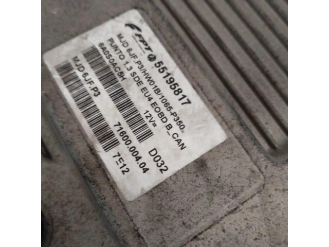 Řídící jednotka 55195817 Fiat Punto (188)