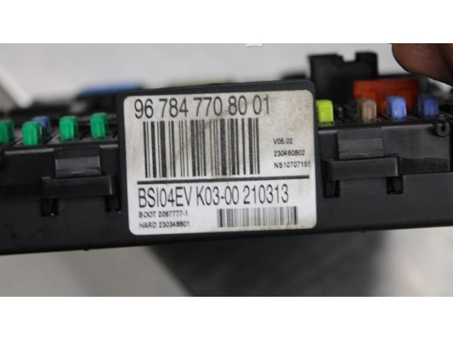 Pojistková skříňka 967847708001 Citroen Berlingo 2013