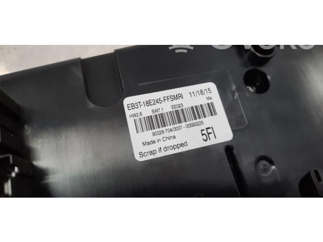 Блок управления климат-контролем EB3T18E245FFSMRI   Ford Ranger IV