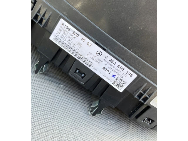 Přístrojová deska Mercedes-Benz GLA W156 2013 A1569004502