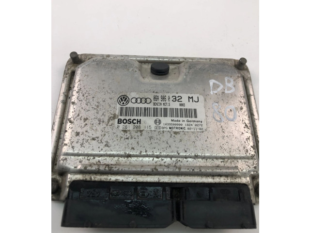 Řídící jednotka 06A906032MJ, 0261208115 Audi TT Mk1 2004