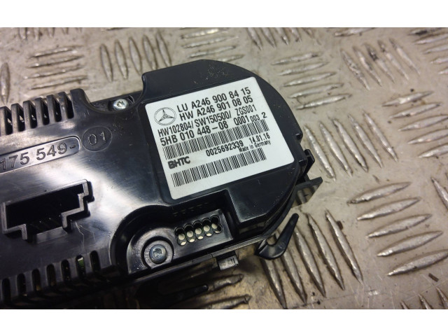 Блок управления климат-контролем a2469008415   Mercedes-Benz A W176