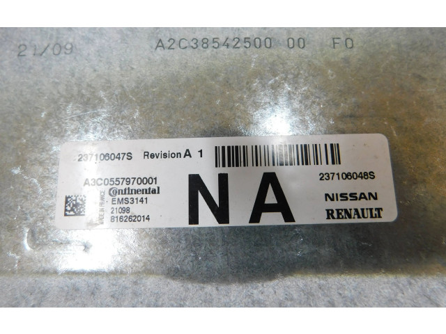 Řídící jednotka 237106048S, 2C38542500 Nissan Micra K14 2019